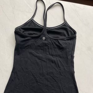 Black lululemon tank